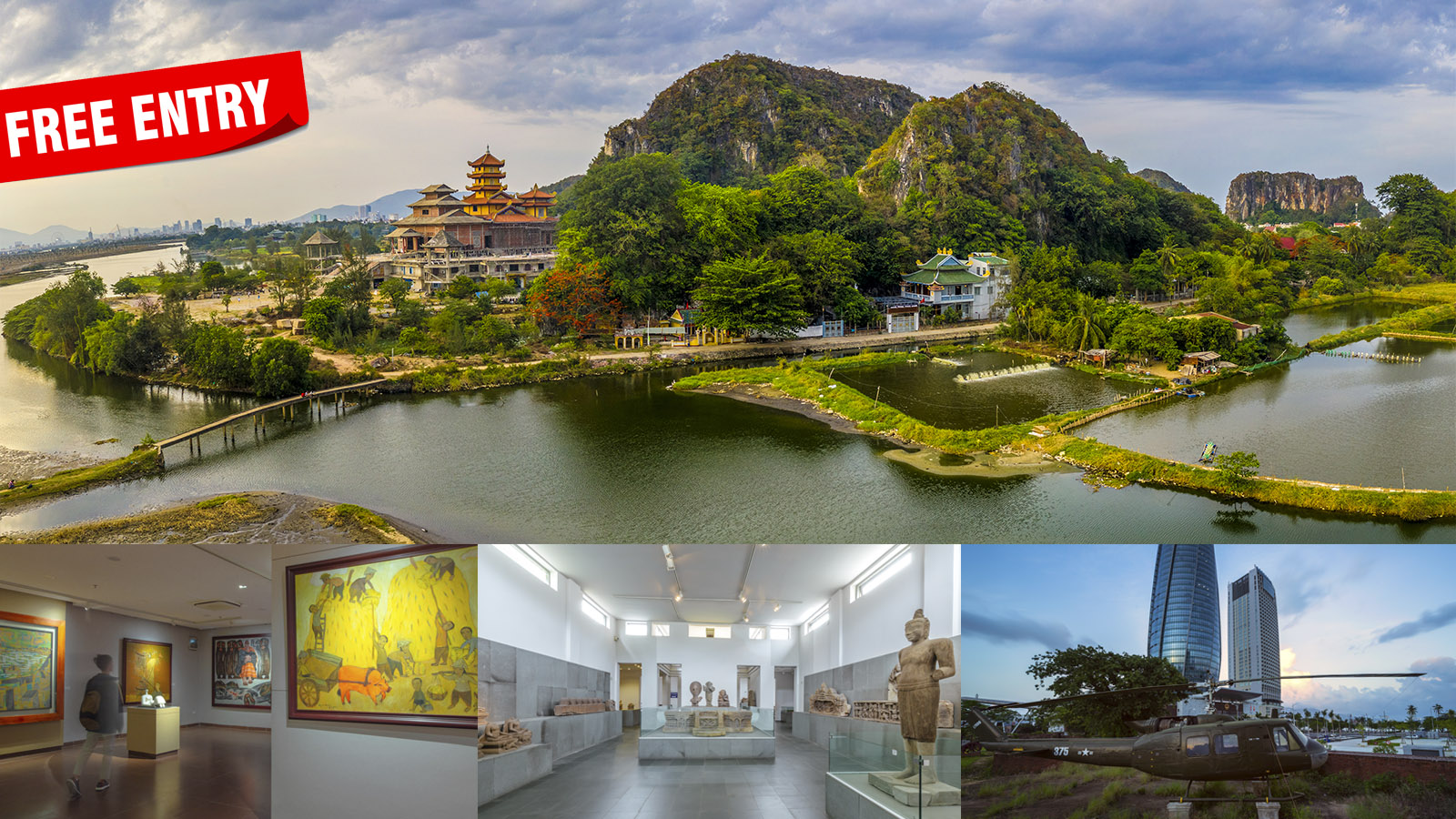 Mien Phi Tham Quan Danh Thang Ngu Hanh Son Va Cac Bao Tang Trong Nam 2021